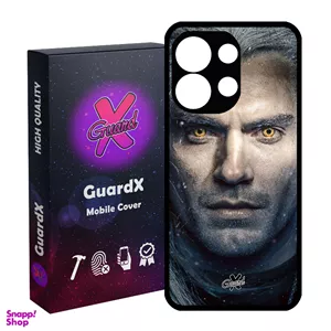 کاور گارد ایکس طرح Witcher مدل Glass10177 مناسب برای گوشی موبایل شیائومی Redmi Note 13 4G
