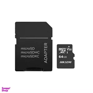 کارت حافظه MicroSDXC هایک سمی مدل TF-C1 ADP ظرفیت 64 گیگابایت به همراه آداپتور