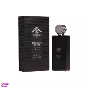 ادوپرفیوم مردانه Heritage مدل Exclusive Royal VIII