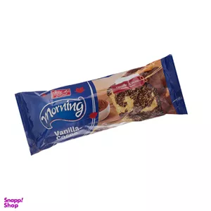 کیک 2 رنگ مورنینگ وانیل کاکائو شیرین عسل وزن 100 گرم
