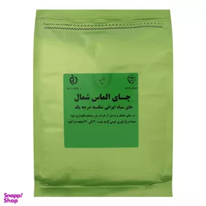چای سیاه ایرانی شکسته درجه یک الماس شمال وزن 500 گرم