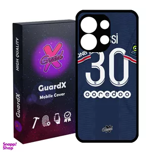 کاور گارد ایکس طرح Messi مدل Glass10356 مناسب برای گوشی موبایل شیائومی Redmi Note 13 4G