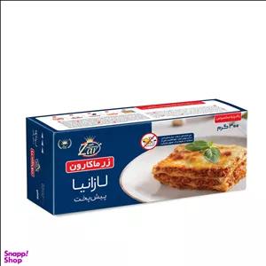 لازانیا پیش پخت زر ماکارون وزن 300 گرم