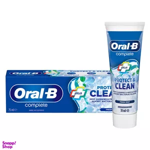 خمیر دندان اورال بی مدل Complete Plus Protection & Clean