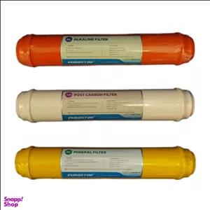 فیلتر دستگاه تصفیه آب پیوراستار مدل alkaline-post carbon-mineral مجموعه 3 عددی