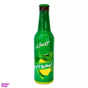 نوشابه ليموناد کاسل مدل شيشه ای اسليو حجم 320 سی سی
