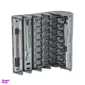 پیچ گوشتی و سری پیچ گوشتی  پرووان مدل PGS101 بسته 126 عددی