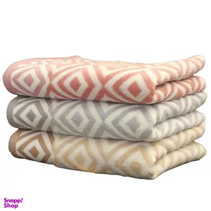 حوله دستی آذرریس تبریز مدل کلاریس سایز 80x40 سانتی‌متر مجموعه 3 عددی