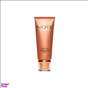 کرم پودر نوت سری Sun Glow شماره 10 حجم 35 میلی لیتر