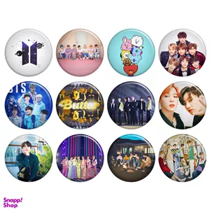 پیکسل طرح BTS کد 08 مجموعه 12 عددی