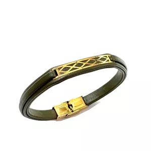 دستبند طلا 18 عیار زنانه گالری یگانه کد 2682