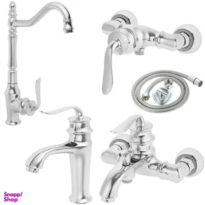 ست شیرآلات اهرمی اروین مدل هلن مجموعه 5 عددی