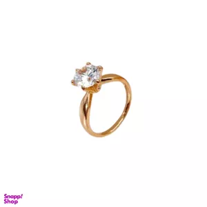 انگشتر زنانه ژوپینگ مدل رینگ تک نگین کد R50