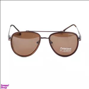 عینک آفتابی مردانه خلبانی طرح CARRERA کد 6813 رنگ قهوه ای