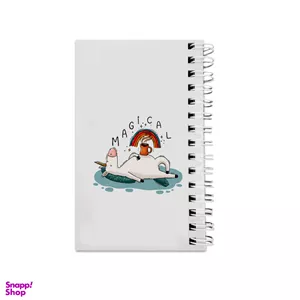 دفترچه یادداشت ۶۴ برگ مدل To Do List طرح یونیکورن جادویی کد bambi02311