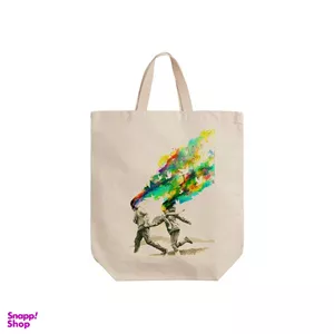 ساک خرید ترمه طراحان ایده مدل با من بیا کد 1332 - S