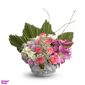 سبد گل طبیعی ارميلا
