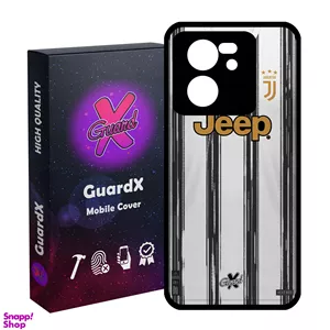 کاور گارد ایکس طرح یوونتوس مدل Glass10229 مناسب گوشی موبایل شیائومی 13T/13T Pro/Redmi K60 Ultra