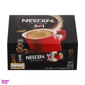 کافه میکس اینتنسو 3×1 نسکافه بسته 20 عددی
