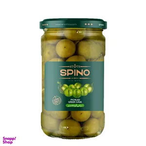 ترشی گوجه سبز اسپینو وزن 220 گرم