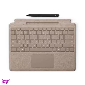 کیبورد تبلت مایکروسافت مدل Surface Pro Copilot Keyboard with Slim Pen 2 به همراه قلم اسلیم 2