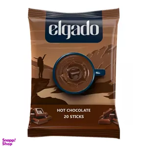 شکلات داغ الگادو مدل کم چرب وزن 30 گرم بسته 20 عددی