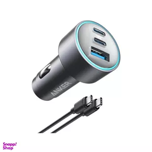شارژر فندکی انکر مدل B2731 67W به همراه کابل USB Type-C
