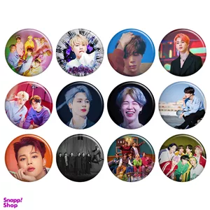 پیکسل طرح BTS کد 10 مجموعه 12 عددی