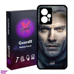 کاور گارد ایکس طرح Witcher مدل Glass10177 مناسب گوشی موبایل شیائومی Poco F5/Redmi Note 12 Turbo
