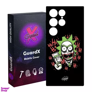 کاور گارد ایکس طرح Rick and Morty مدل Glass10151 مناسب برای گوشی موبایل سامسونگ Galaxy S24 Ultra