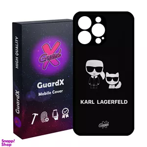 کاور گارد ایکس طرح Karl Lagerfeld مدل Glass10423 مناسب برای گوشی موبایل اپل iPhone 14 Pro Max