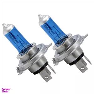 لامپ چراغ جلو خودرو مدل H4 کد 100w مناسب پراید صبا / 131 / 141 بسته 2 عددی