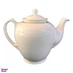 قوری چینی زرین ایران مدل هیئتی 16 سپیدار درجه یک