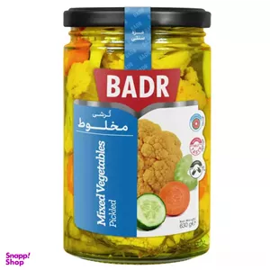 ترشی مخلوط بدر وزن 630 گرم