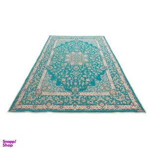 روفرشی نیکزاد مدل شانل خاتون رنگ آبی فیروزه ای