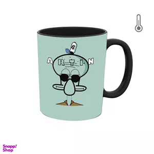 ماگ حرارتی طرح اسم آرتین مدل اختاپوس