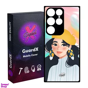 کاور گارد ایکس طرح دختر مدل Glass10261 مناسب برای گوشی موبایل سامسونگ Galaxy S24 Ultra