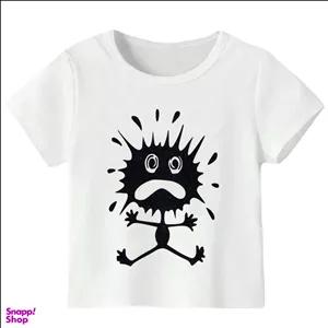 تیشرت آستین کوتاه پسرانه مدل آدمک WS98