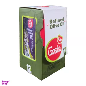روغن زیتون پالایش شده توسکا وزن 10 گرم بسته 12 عددی