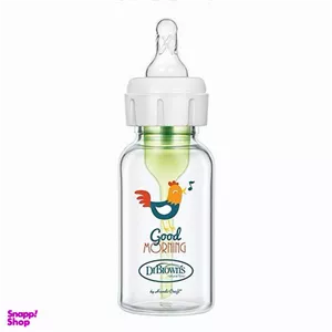 شیشه شیر دکتر براون طرح خروس آپشن پلاس مدل sb41631 Dr Browns