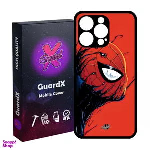 کاور گارد ایکس طرح مرد عنکبوتی مدل Glass10566 مناسب برای گوشی موبایل اپل iPhone 15 Pro Max