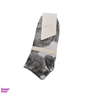 جوراب زنانه طرح نایک مدل آبرنگی کد 856