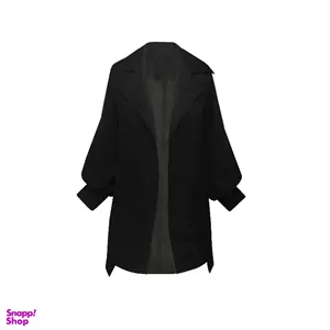 مانتو کتی زنانه کد 00020 رنگ مشکی