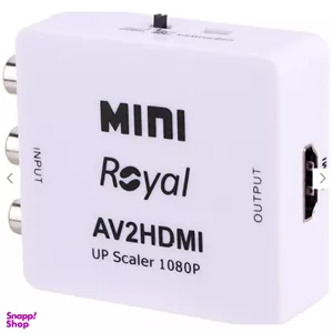 تبدیل AV به HDMI رویال مدل Mini HD Convertor