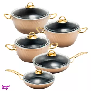 سرویس پخت و پز 10 پارچه ام جی اس طرح ماینز کد 5632