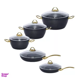 سرویس پخت و پز 10 پارچه فورج ام جی اس  کد 800400