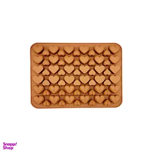 قالب شکلات و پاستیل مدل چند قلب