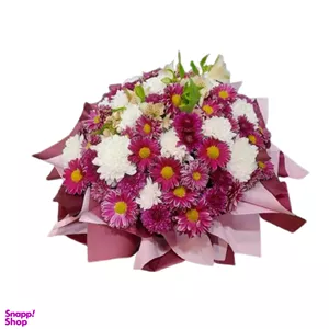 دسته گل داوودی و آلسترومریا