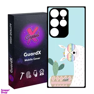 کاور گارد ایکس طرح لاما مدل Glass10644 مناسب برای گوشی موبایل سامسونگ Galaxy S24 Ultra