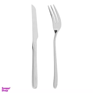 قاشق و چنگال 12 پارچه یونیک کد 5800-3
